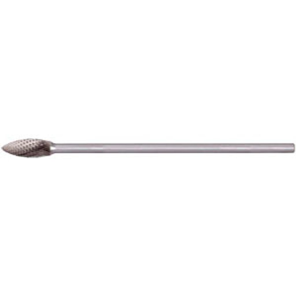 PFERD 21103327 Frässtift Flamme Länge 180 mm Produktabmessung, Ø 12 mm Arbeits-Länge 30 mm Scha