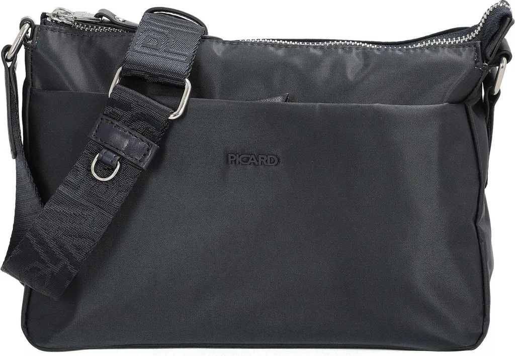Sac à bandoulière noir Legere 24 cm - Textile léger et imperméable