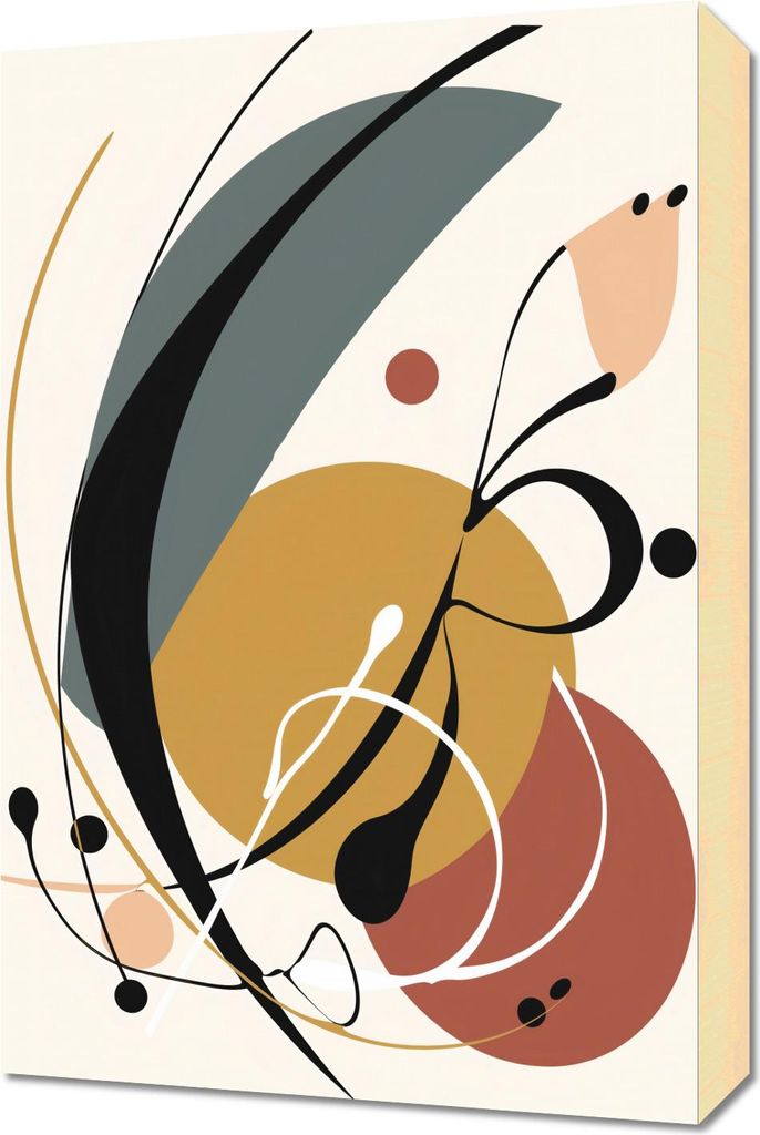 Bild 40x60cm Tanzende Echos