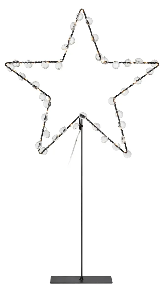 Décoration lumineuse LED 1,5W étoile noire WIVI Markslojd design chic