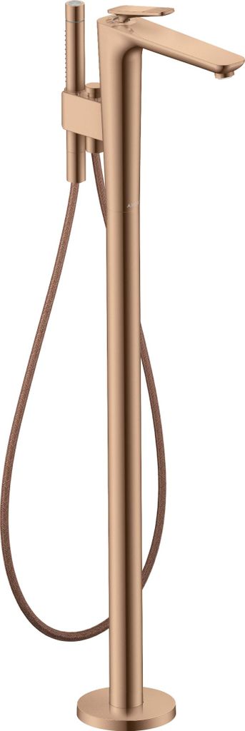hansgrohe AXOR Citterio C Einhebel-Wannenmischer freistehend, 2 Verbraucher, Cubic cut, 49441300