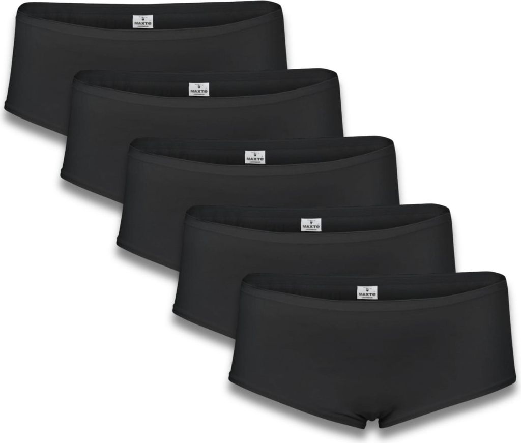 BASIC MAX Boxershorts 5er Pack Schwarz L Maxte