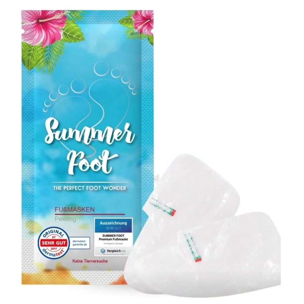 Summer Foot Premium – Hornhaut Entferner – Fußmaske für Produktbild 