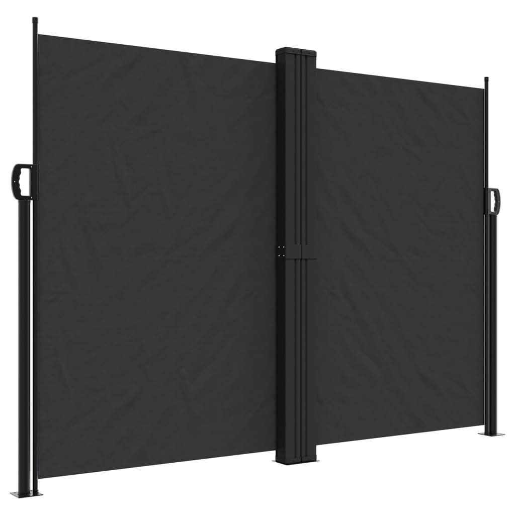 vidaXL Store latéral extensible noir 180x1200 cm Image du produit 