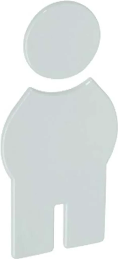 Signe Homme Noir Profond HEWI 801.91.010 en Polyamide Haute Qualité