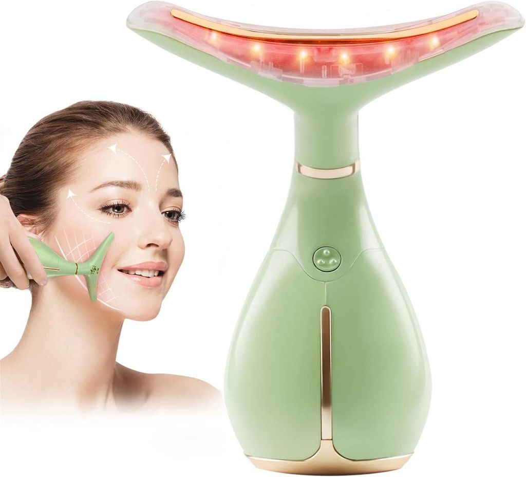 Massagegerät Elektrisch Anti Aging Gerät, Gesichtsmassagegerät Gegen Falten, Antifalten Gesichtsbehandlung Face Massager, 3 Modi