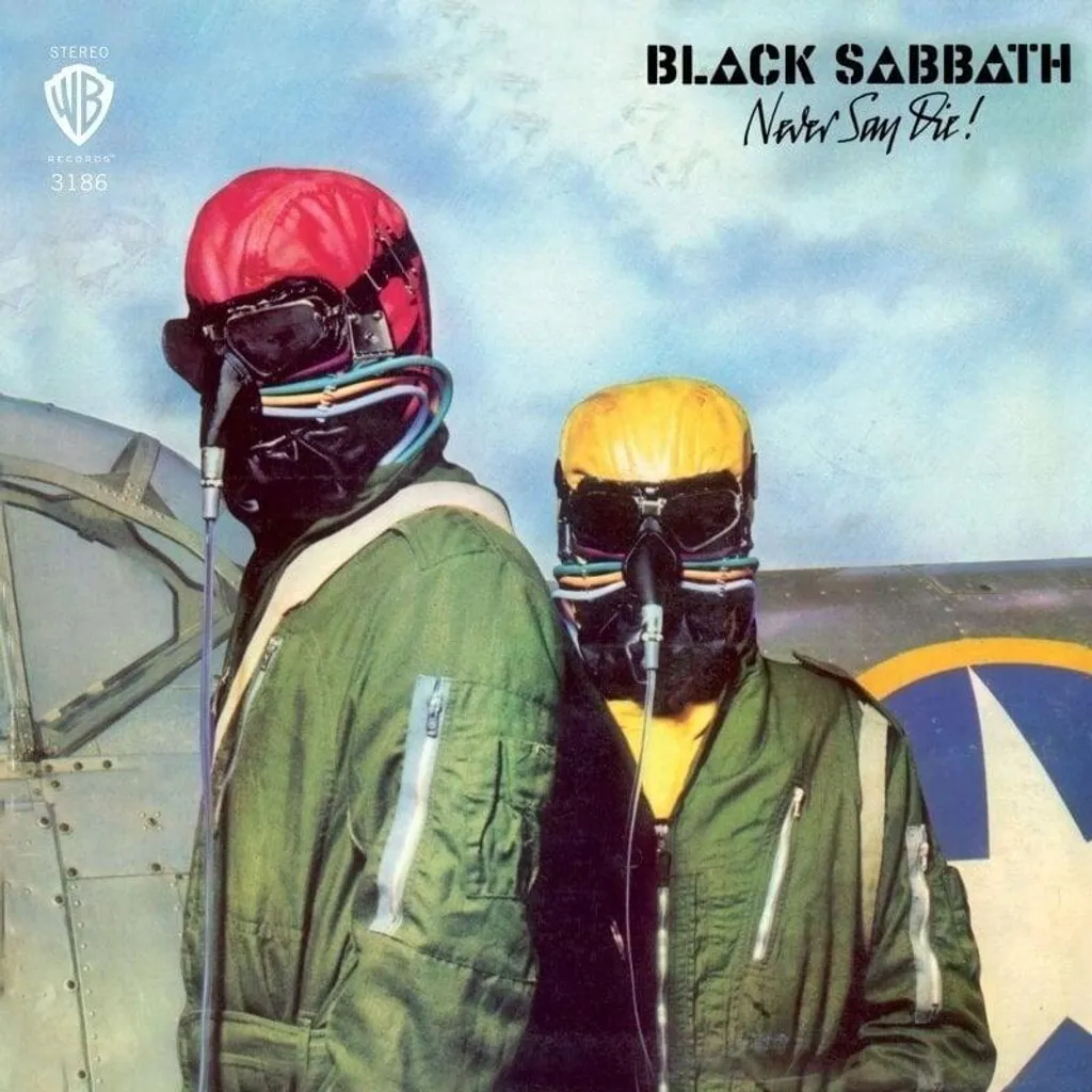 Black Sabbath Never Say Die Vinyle 180g avec CD Album Hard Rock Remastérisé