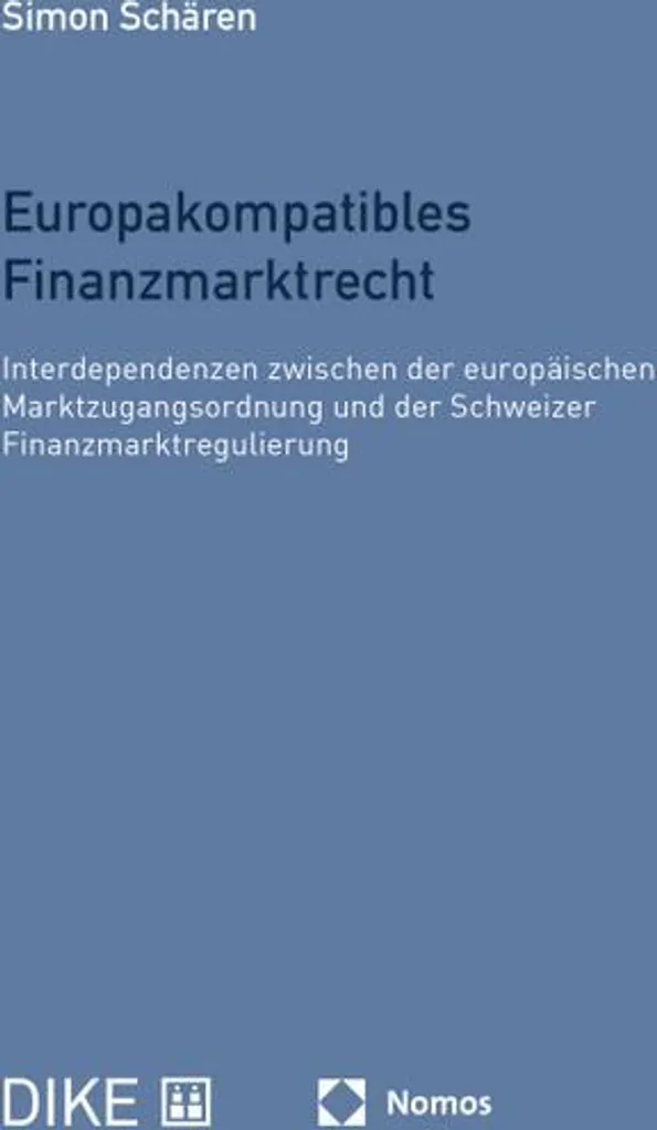 Guide pratique de droit financier européen Europakompatibles Edition