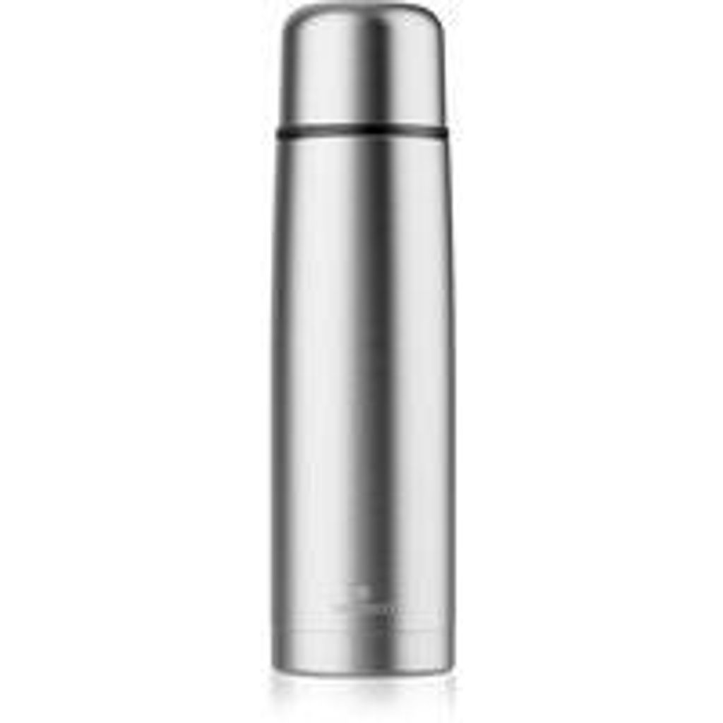 Sanitärer Edelstahlthermosflasche 1 Liter, doppelwandig, vakuumgekapselt, Wasserflasche für heiße und kalte Getränke, 1000 ml, leckfrei, BPA-fr...