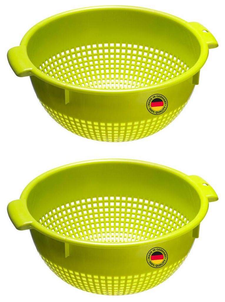 Westmark 2 Seiher Ø innen 24 cm, apfelgrün 212622EA Produktbild 