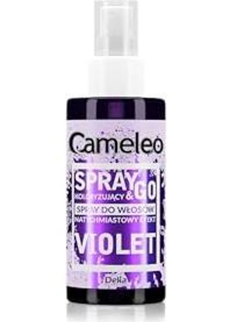 Cameleo Spray & Go Purple Mist Hair Spray Toner for Blonde Platinum Grey Hair 150ml