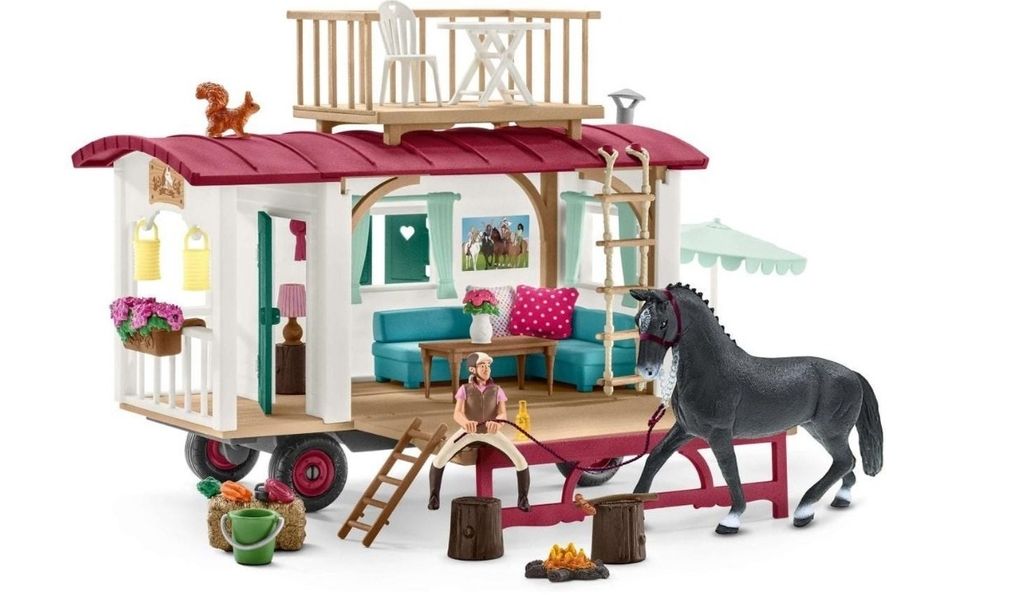 Schleich Horse Club72141 Geheimes Turnier-Training am Produktbild 3