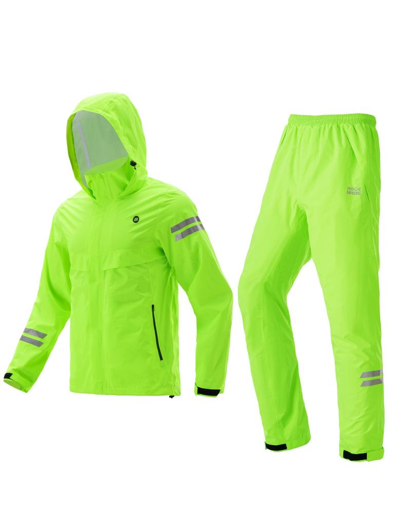 ROCKBROS Fahrrad Regenanzug Herren Damen, Wasserdichte Produktbild 
