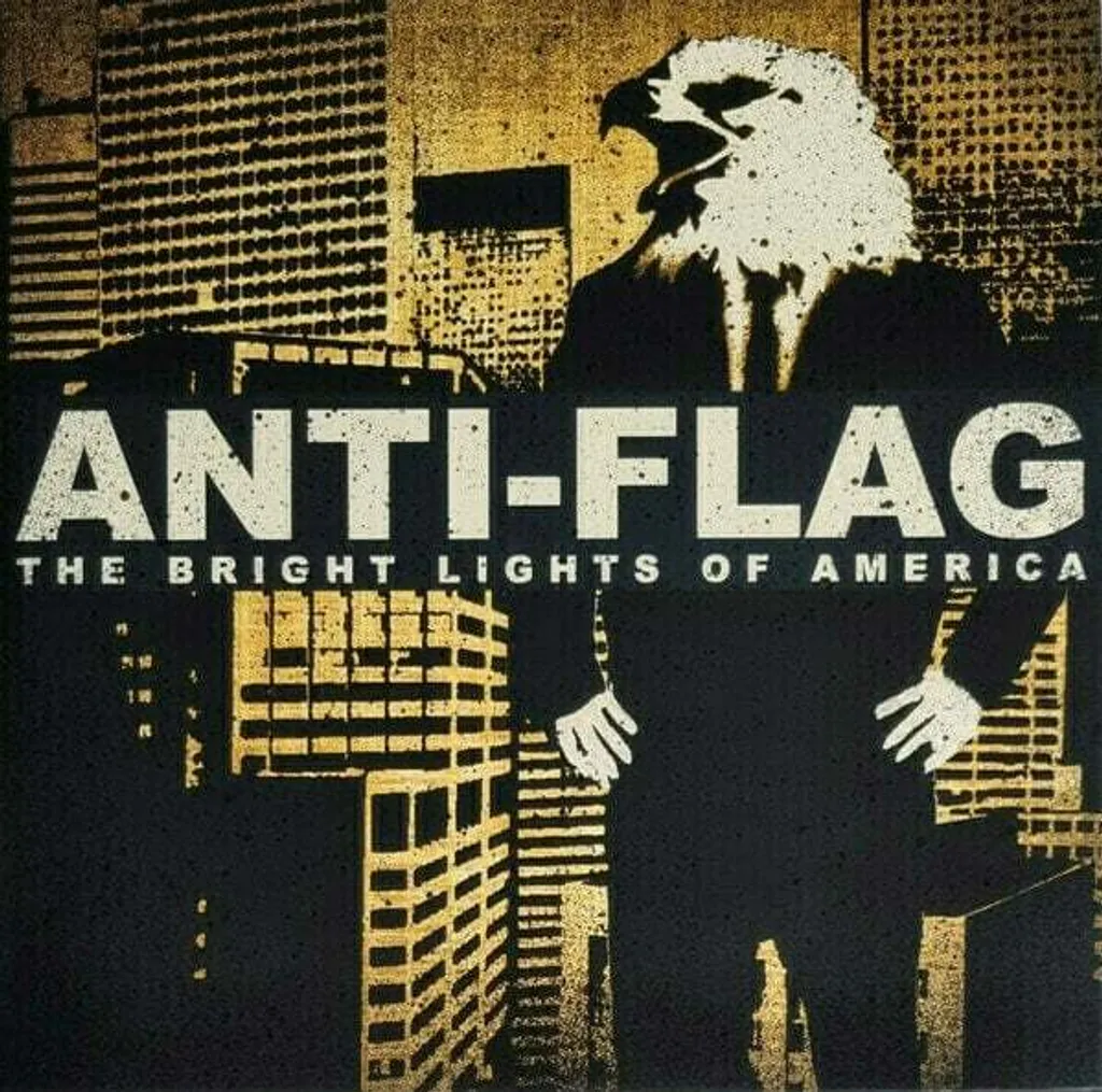 Anti-Flag Bright Lights of America Vinyle Bleu 2 LP Qualité Audio