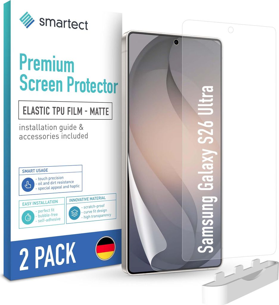 2x TPU Schutzfolie Matt Samsung Galaxy S26 Ultra Produktbild 