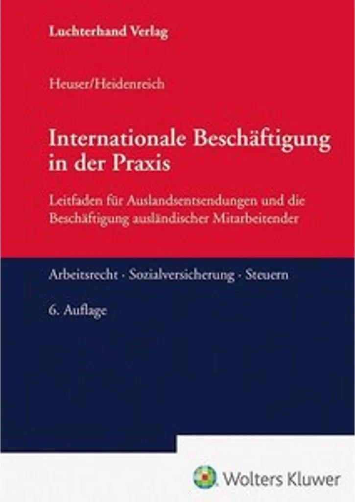 Livre de droit social : Internationale Beschäftigung in der Praxis