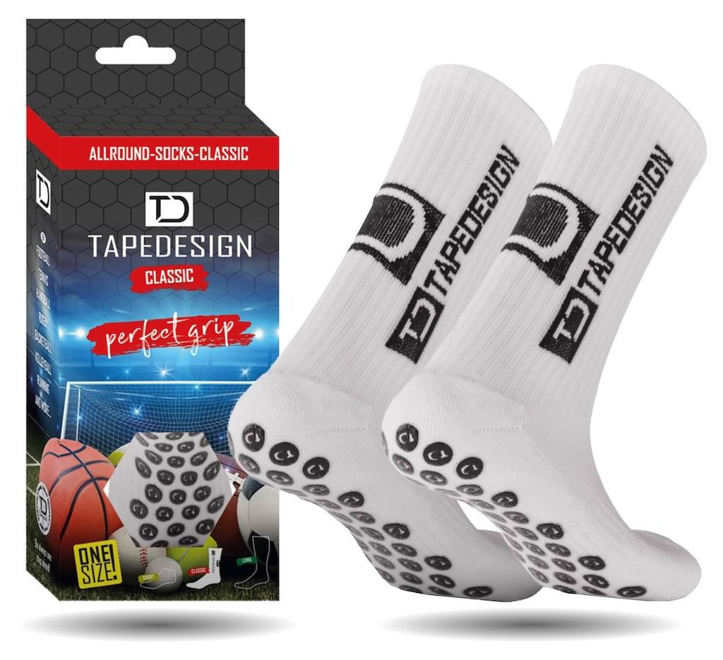 TAPEDESIGN Allround Socks Classic weiss 1 Produktbild 