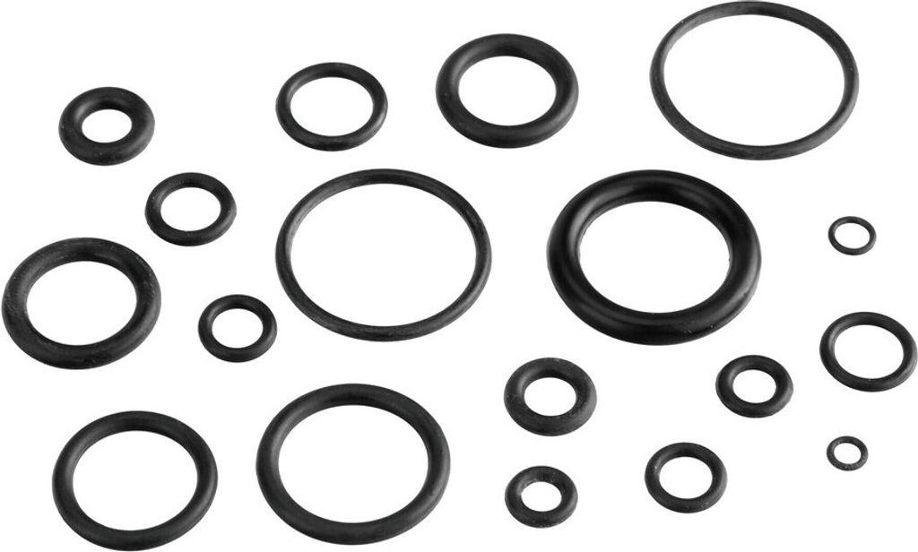 O-Ring Lampensortiment 225 Stück 18 Größen aus NBR gemacht