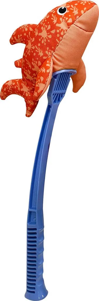 Jouet de lancer flottant et ultra robuste pour chien actif bleu