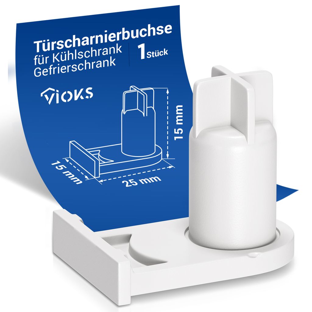 Buchse passend wie Bosch 00169301 Türscharnierbuchse Produktbild 