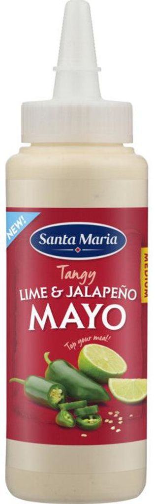 Santa Maria Lime & Jalapeño Mayo 250g – Maionese cremosa e Immagine del prodotto 