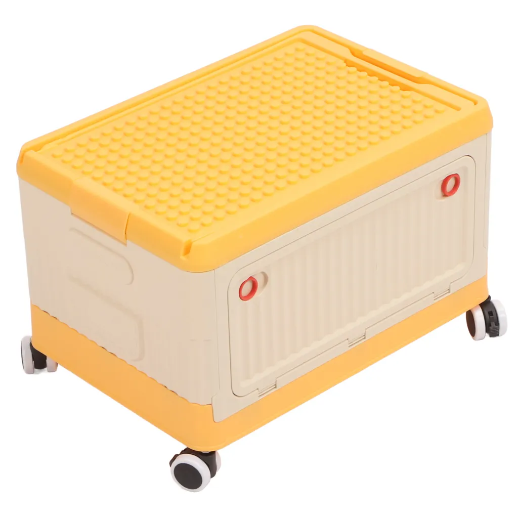 Bac de rangement pour jouets à roulettes idéal pour chambre et salon