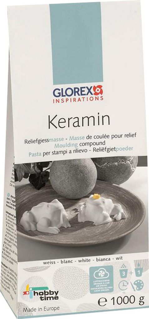 Keramin Papierbeutel hellweiß 1000 g