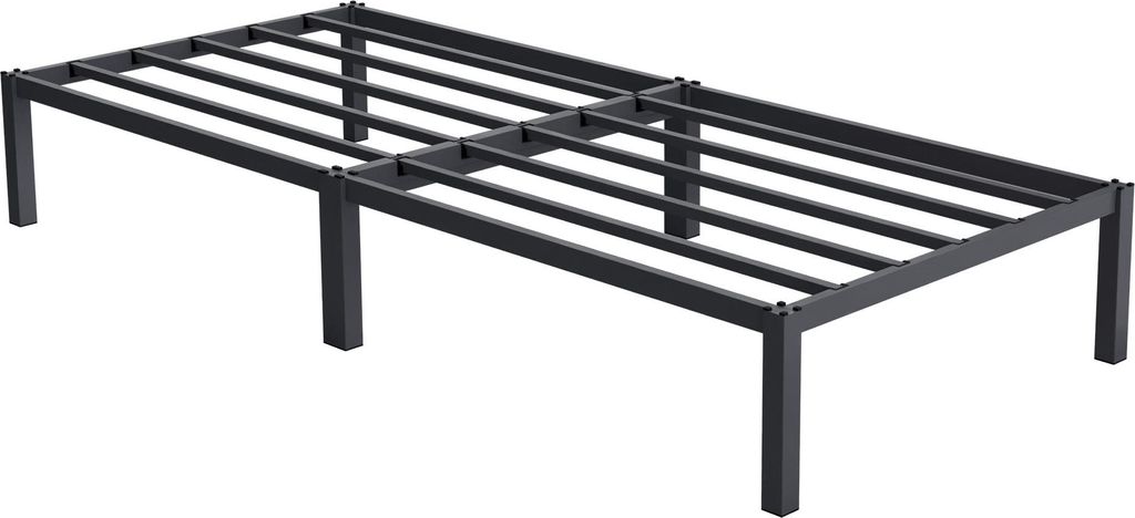 ML-Design Metallbett mit Lattenrost auf Stahlrahmen, 90x200 Produktbild 