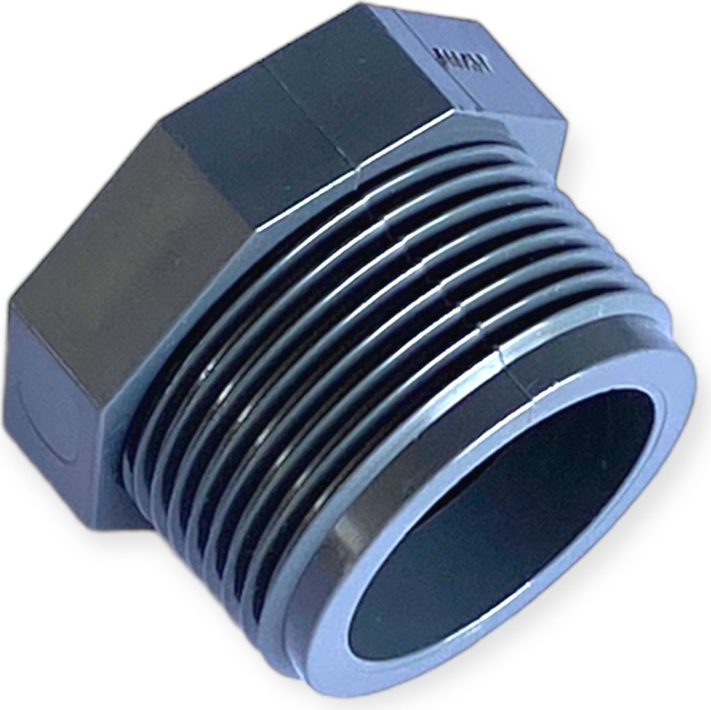 PVC-U Reduzierring, Aussen- x Innengewinde 2" x 1 1/2"