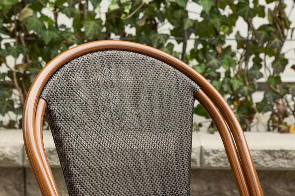 Chaise de café Guarda noire : la solution d'assise durable et facile - 5