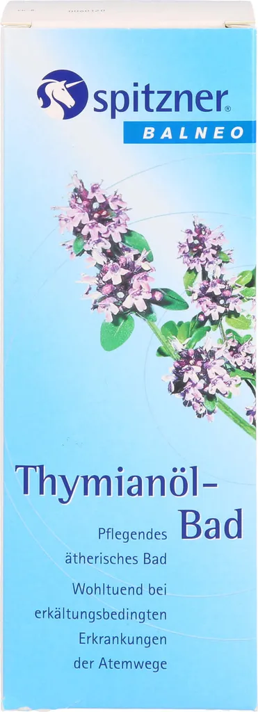 Spitzner Balneo Bagno al Timo 190ml | Olio Essenziale per Respiro Libero
