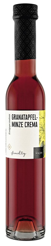 Wajos Granatapfel-Minze Crema 250 ml – Fruchtige Produktbild 
