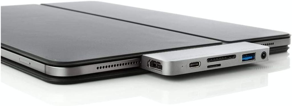 HyperDrive HD319B-SILVER 6-in-1 USB-C Hub für iPad Pro Produktbild 