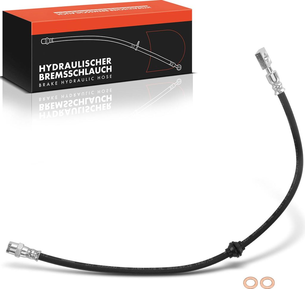 Frankberg 1x Bremsschlauch Bremsschläuche Vorderachse Links oder Rechts für MINI R50 R53 R52 Cabriolet