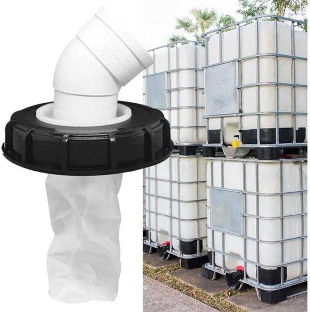 Évitez les débris dans votre cuve IBC - Filtre 165 mm lavable 45 degrés