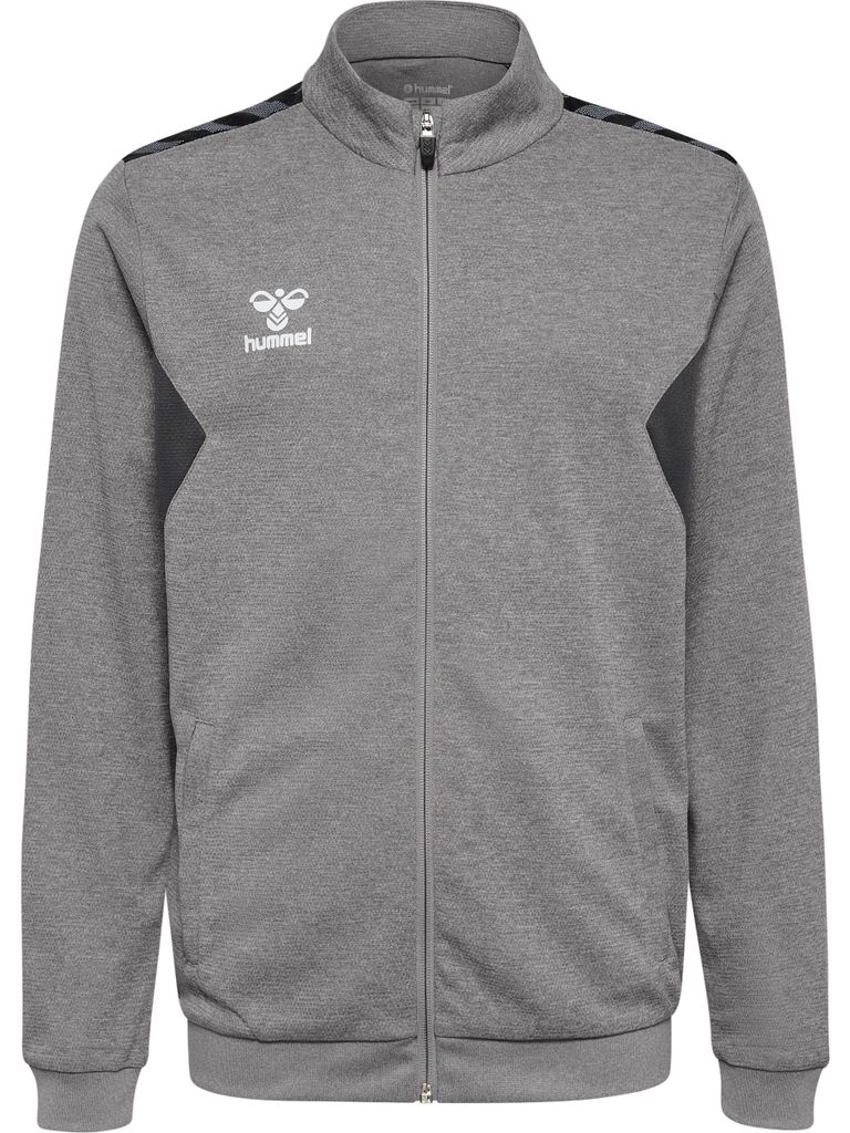 Hummel Authentic PL Zip Jacke Kinder, grau, 128