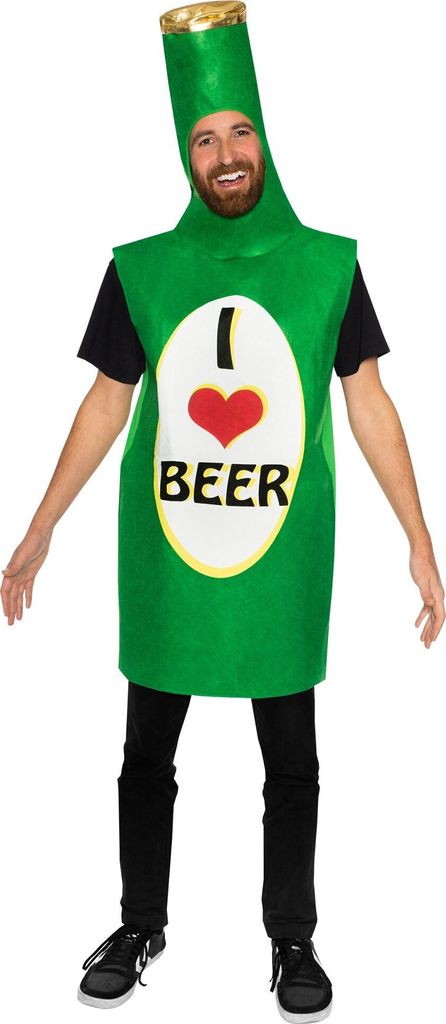 Lustiges Kostüm Bier Fasching Party Karnevalskostüm Größe: M-L