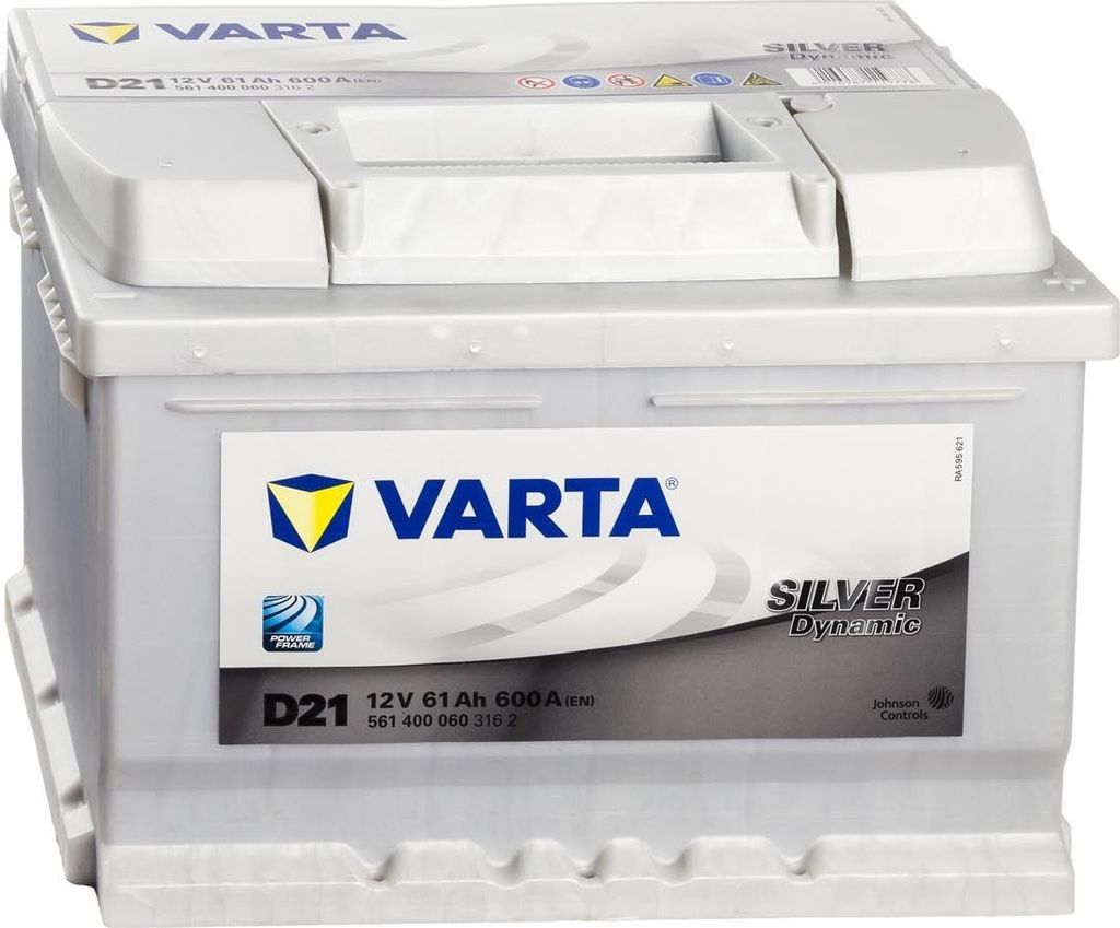 VARTA Silver Dynamic D21 Autobatterie 12V 61Ah Produktbild 