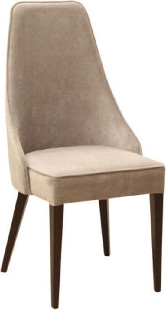 Gepolsterte Esszimmer Stühle 2x Stuhl Gruppe Stühle Garnitur Leder Design Neu