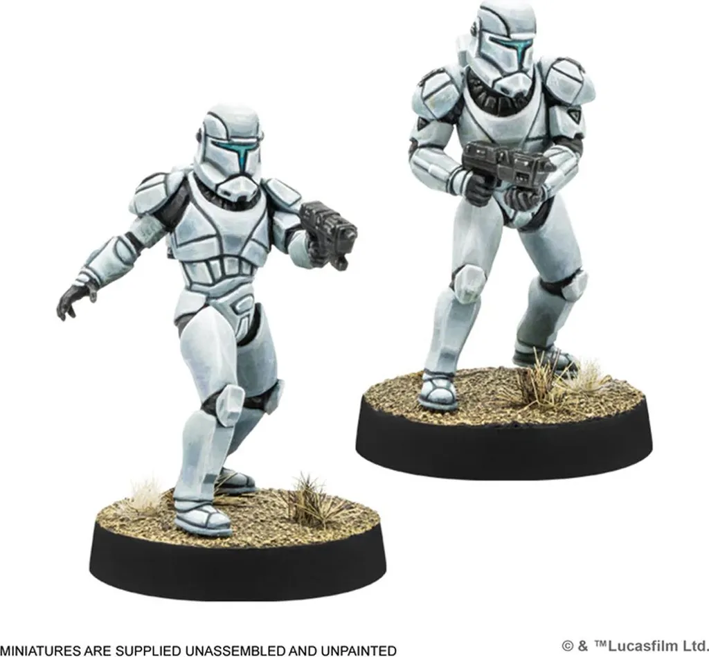 Commandos Clones Escouade Delta Star Wars Legion Figurines Expert - 3