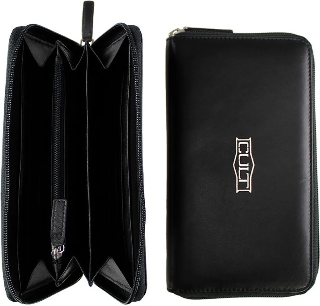 Portefeuille de voyage pour homme Cult X3EPMX213063 format compact cuir