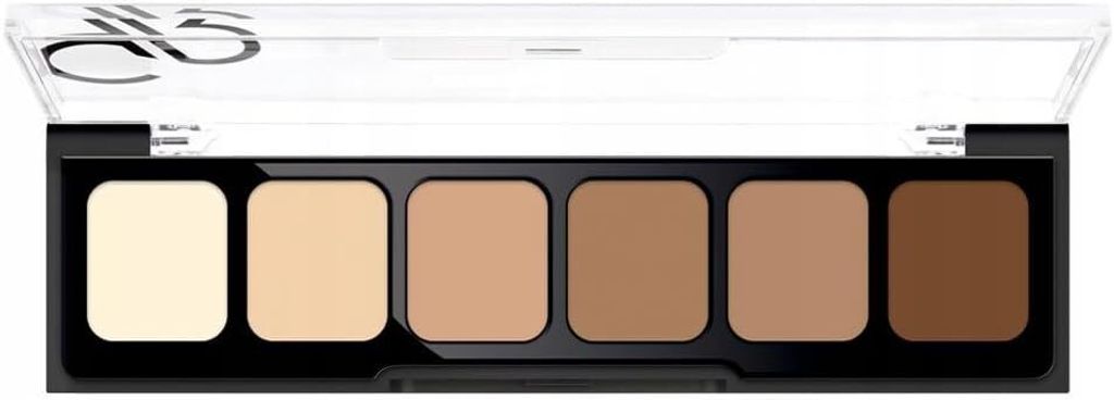 Golden Rose Cream Concealer Makeup Palette 6 Colors