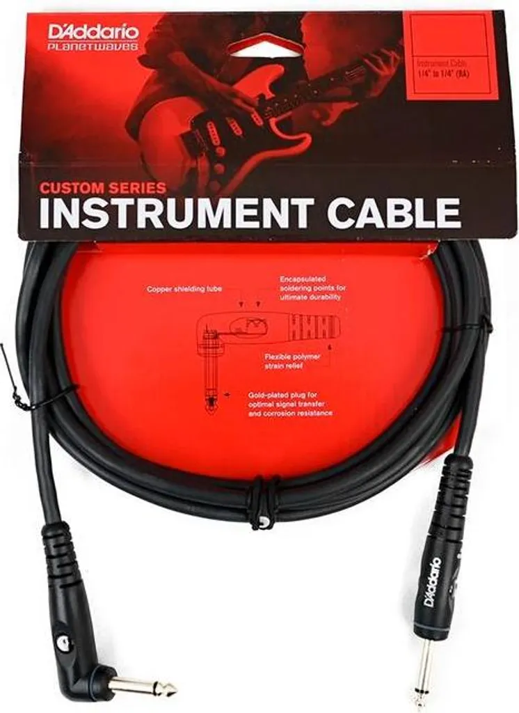 Câble Guitare 3m avec Prise Coudée pour Scène et Studio Planet Waves - 2