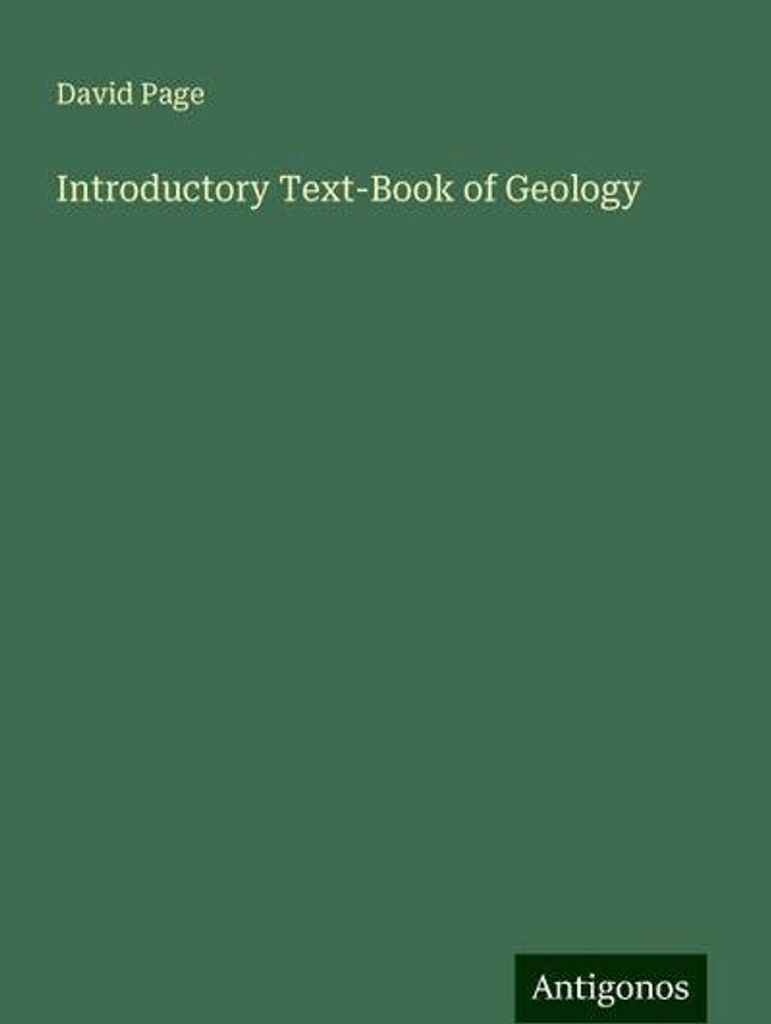 Einführendes Lehrbuch der Geologie