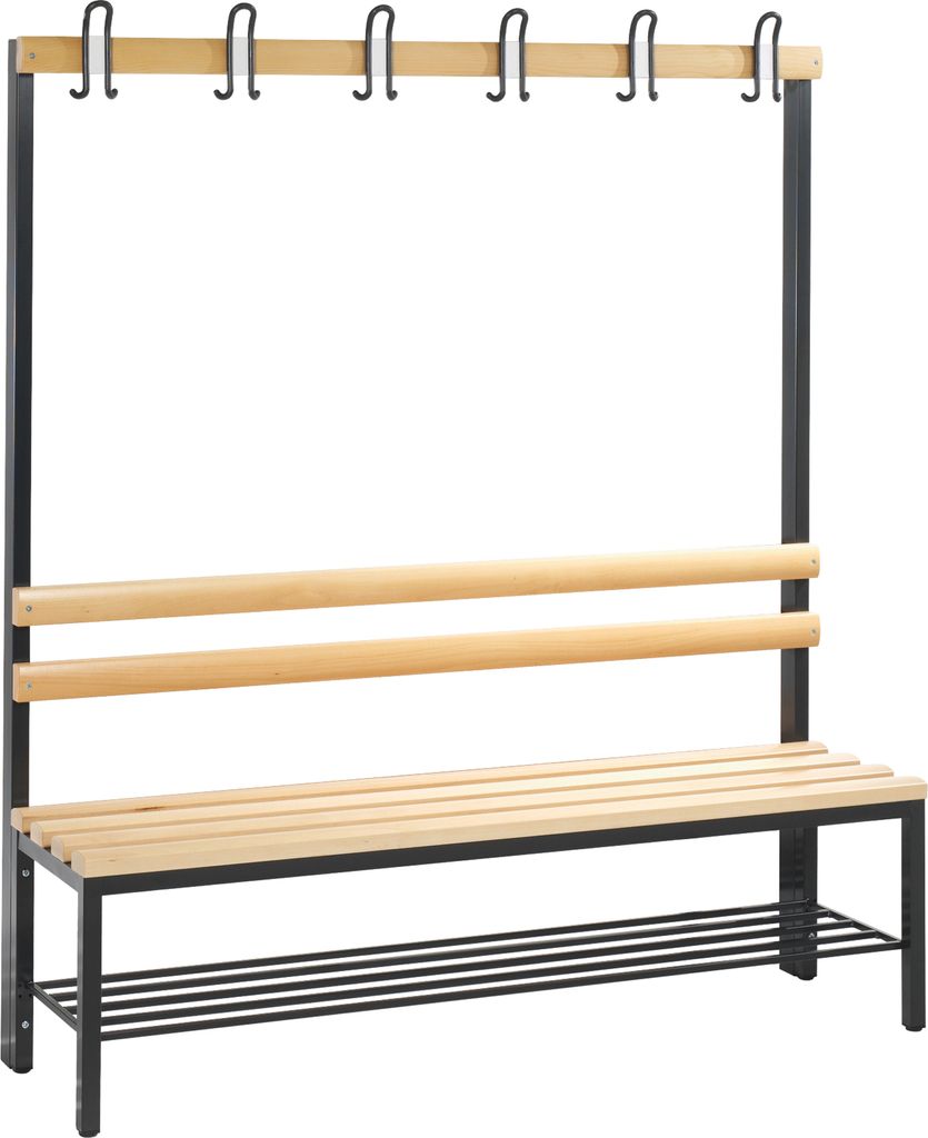 C+P Garderobenbank 8051110S10000 Schuhrost 1710x1500x403mm Produktbild 