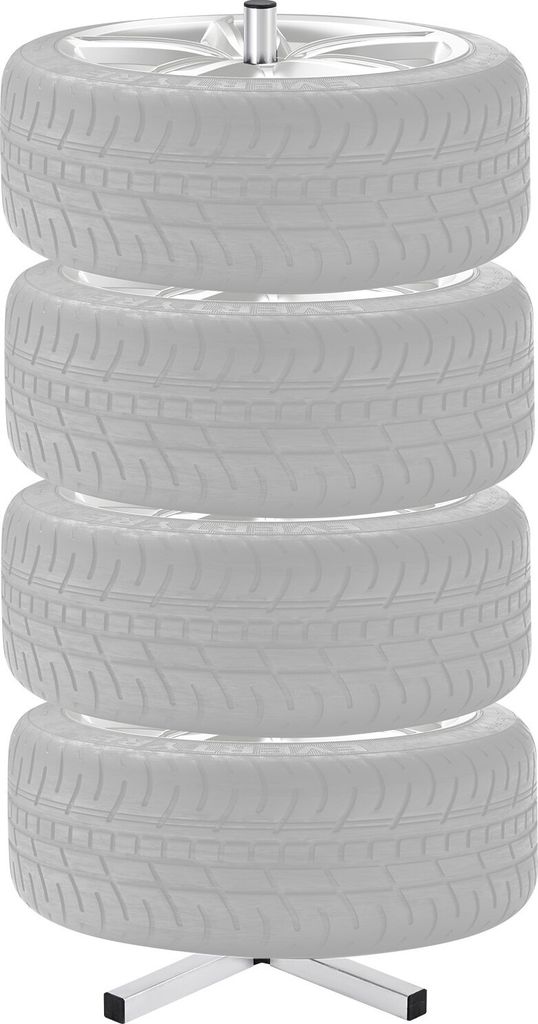 Reifenregal Reifenständermit Felge Reifenständerhalter 225mm 4 Reifen