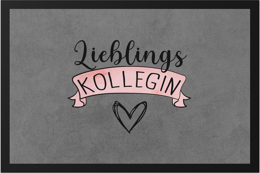 Lieblingskollegin Fußmatte Arbeitskollegin Abschiedsgeschenk Büro Ruhestand