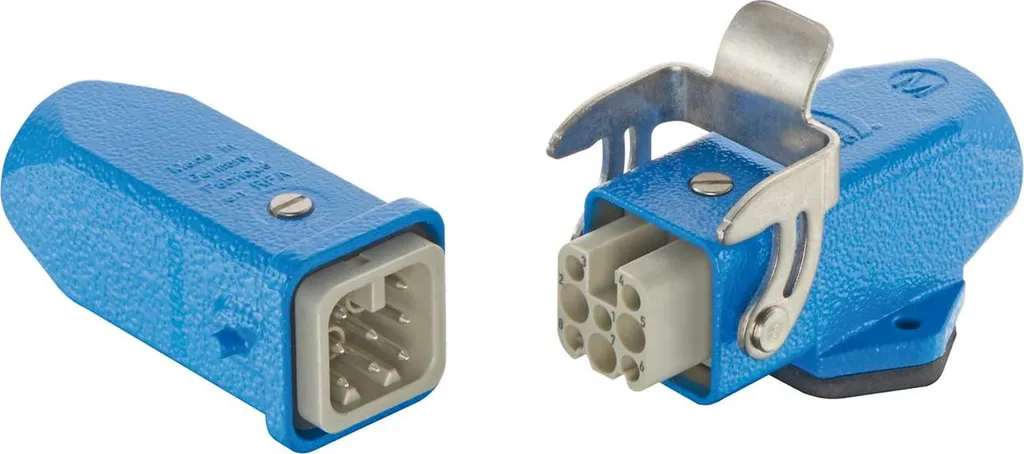Connecteur industriel Han EX 8D HARTING complet avec boîtier M20