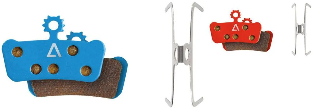 Plaquettes Acid Orange pour freins SRAM Guide et Avid Elixir 4 pistons