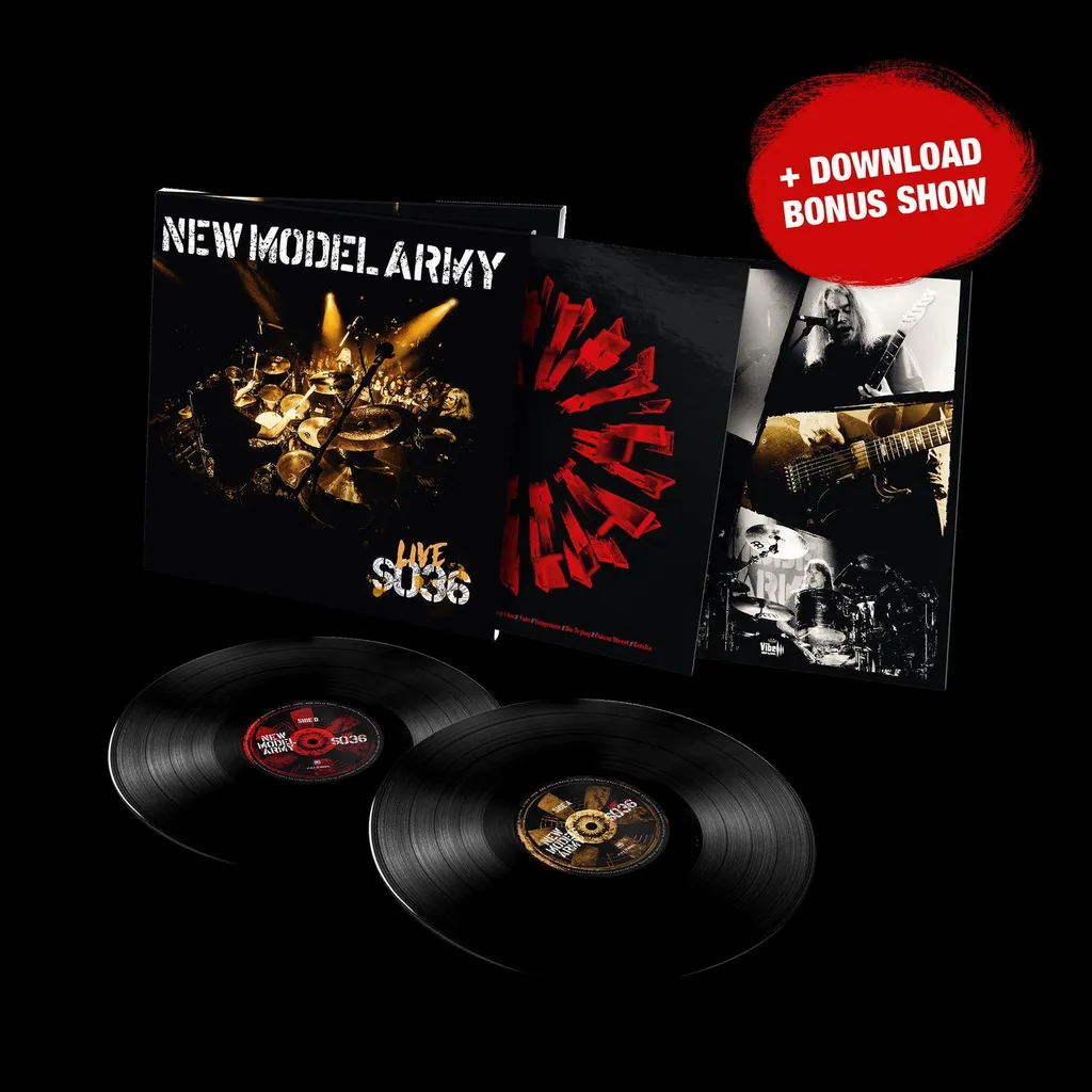 Live SO36 New Model Army : Vinyle LP Édition Limitée Concert Berlin LP